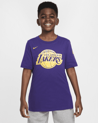 Los Angeles Lakers Essential Older Kids' (Boys') Nike NBA T